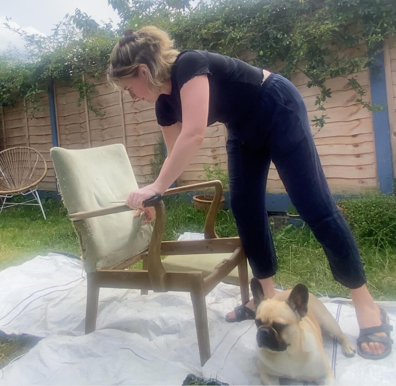 Restoring boring studio furniture restoration and upcycling